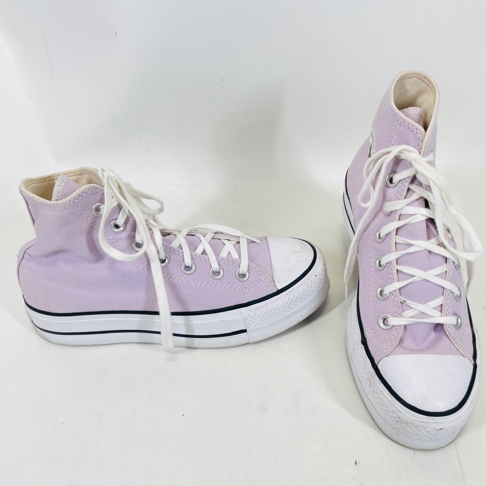 Converse Chuck Taylor All Star Platform Hi Lavender Purple A01178F Womens 6.5